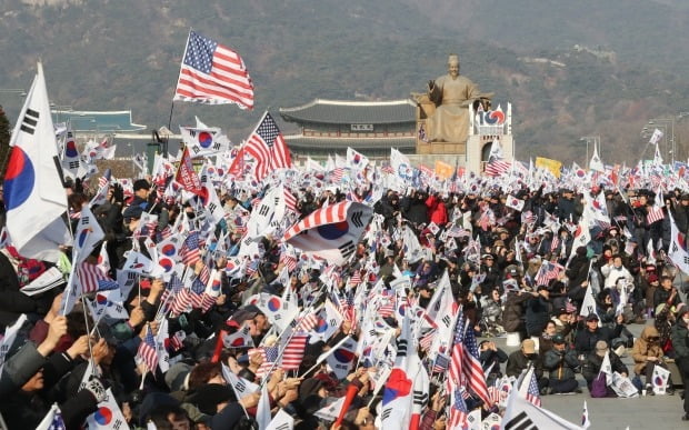 새해 첫 주말에도 광화문 집회 /사진=연합뉴스