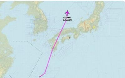 새해 첫날에도 美정찰기 잇따라 남한·동해 상공 출동