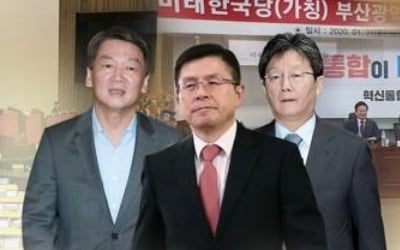 흔들리는 '범보수 빅텐트' 구상…통합시계는 째깍째깍