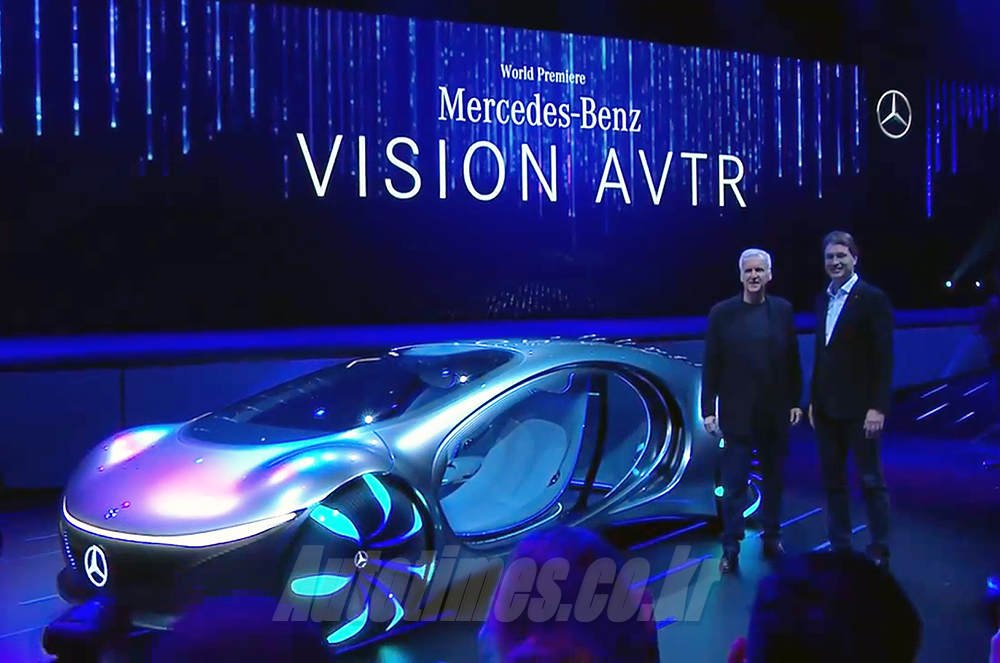 [CES]Mercedes-Benz tiết lộ xe show Avatar