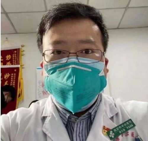 신종코로나 첫 경고한 중국 의사 리원량 사망 사진=연합뉴스