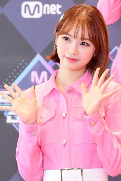 [포토] 아이즈원 김채원, '상큼 미소에 시선강탈'