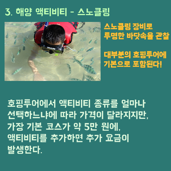 코타키나발루의 놀거리 모두 다 담았다 &#39;코타키나발루 액티비티 백과사전&#39;