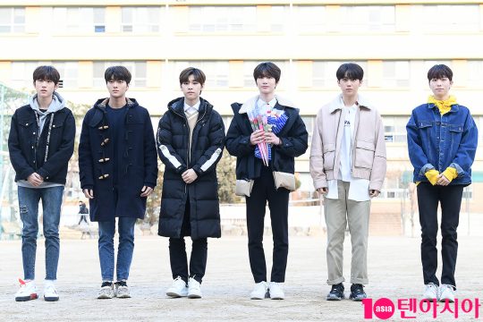 김민서(왼쪽부터), 차준호, 김동윤, 주창욱, 황윤성, 이협