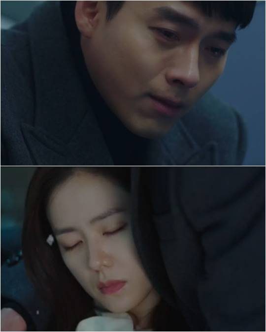 지난 9일 방영된 tvN 드라마 ‘사랑의 불시착’ 방송화면.