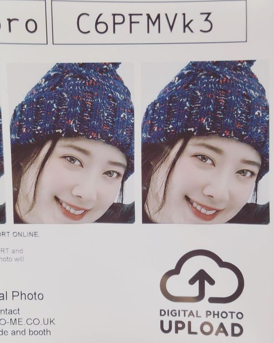 배우 구혜선 여권 사진./ 사진=인스타그램