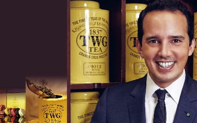 TWG CEO, 흔한 茶를 '향기로운 명품'으로…19세기 고급 살롱 느낌 통했다