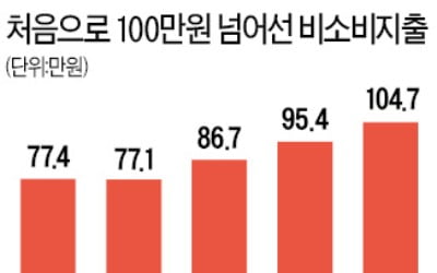 세금·건보료·대출이자…매달 105만원씩 빠져나가