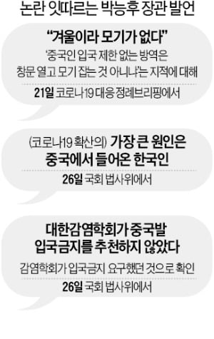 '코로나보다 심한' 박능후 장관의 입…내부서도 "불안"