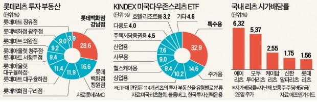 해외 리츠 잘 나가는데…국내 리츠는 '털썩'