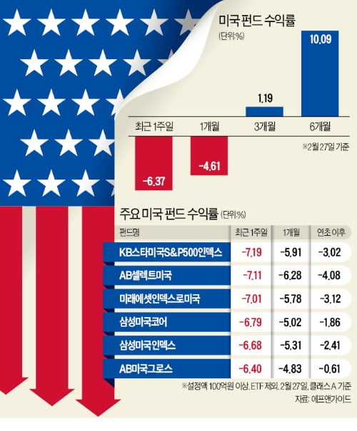 美펀드 너마저…매일 밤잠 설치는 투자자들