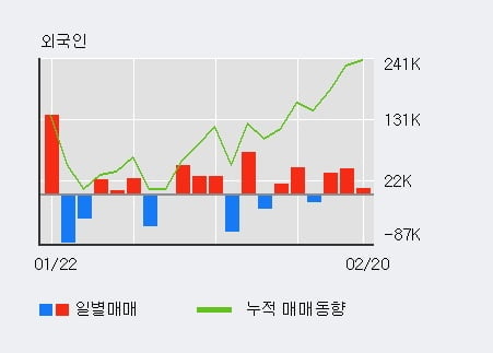 'KG이니시스' 52주 신고가 경신, 외국인 3일 연속 순매수(9.1만주)