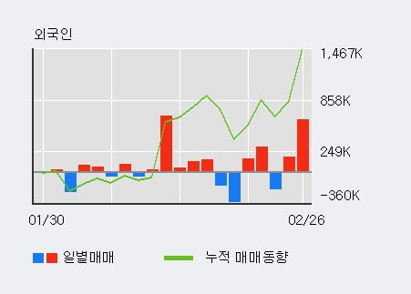 '한진칼' 52주 신고가 경신, 전일 외국인 대량 순매수