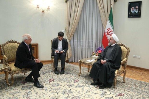 이란 대통령실 "EU, 유럽측 핵합의 불이행 인정, 유감 표시"