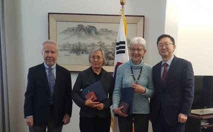 주스위스 한국대사관, 양국 우호증진 공로자에 표창장