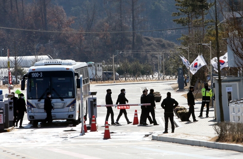 '우한 교민 생활에 동장군까지'…충북혁신도시 인적 끊겨 한산(종합)