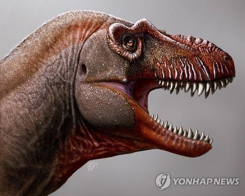 티라노사우루스계 새 공룡 종(種) '저승사자'