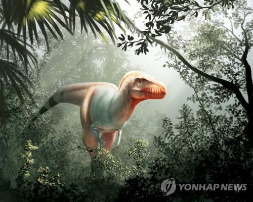 티라노사우루스계 새 공룡 종(種) '저승사자'