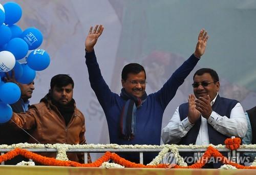 인도 여당, 델리 주선거 '완패'…지역 정당이 '재석권'(종합)
