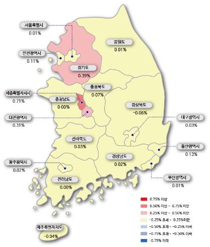 규제 부르는 수원·용인 '풍선효과'…8년 만에 최대 상승