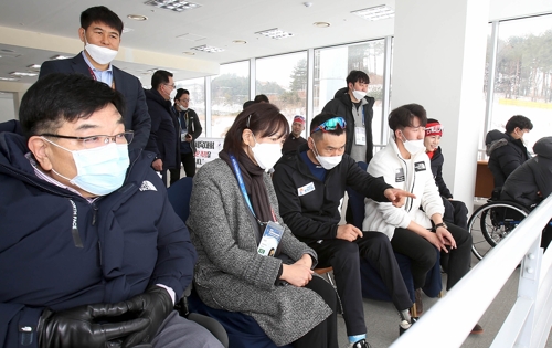 최윤희 문체부 2차관, 장애인 동계체전 코로나19 대응 현장 점검