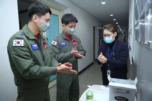 공군 19전비 "전투 조종사 코로나19 예방 특별 관리"