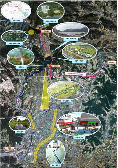 "도심을 수로로 연결"…제천 물길 100리 관광기반 사업 '날개'