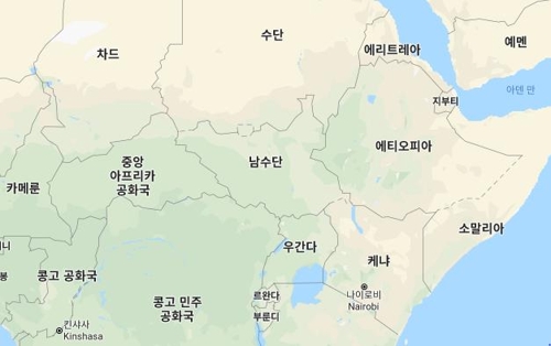 동아프리카 메뚜기떼 공포…'기근 우려' 남수단으로 확산