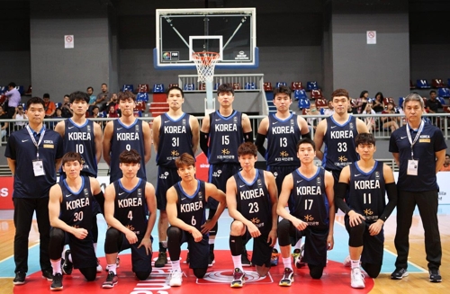 한국 남자농구, 아시아컵 예선 첫 경기서 인니에 33점 차 대승
