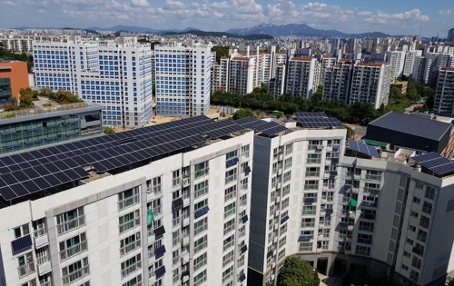 한화큐셀 태양광 설치 아파트, 서울 에너지절약대회 대상