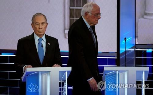 블룸버그 선거사무소 반달리즘 피해에 '샌더스 탓' 비난