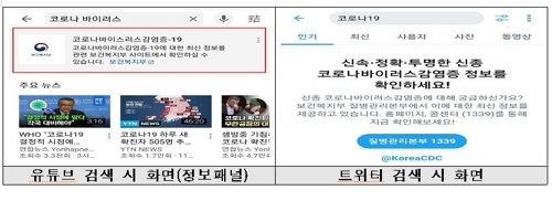 구글 등 해외 사업자, 코로나19 허위정보에 적극 대응