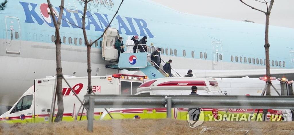 `3차 전세기` 귀국 교민 경기도 이천에 격리…중국 국적자도 포함