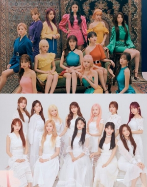 꽃 피운 아이즈원, 정규 1집 컴백 전부터 뜨겁다…韓日 예판 차트 싹쓸이 (종합)