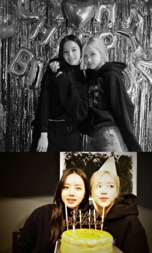혜리, 블랙핑크 로제 생일파티 공개…&#39;친자매 포스&#39;