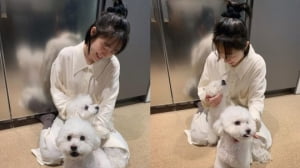 '김사부2' 소주연, 강아지 두 마리와 행복한 일상···윤보라 “우리 아가들♥”