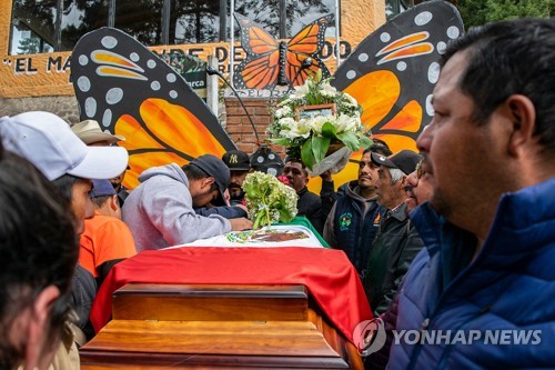 무단벌목과 싸우던 멕시코 '나비 지킴이' 2명, 잇따라 숨져