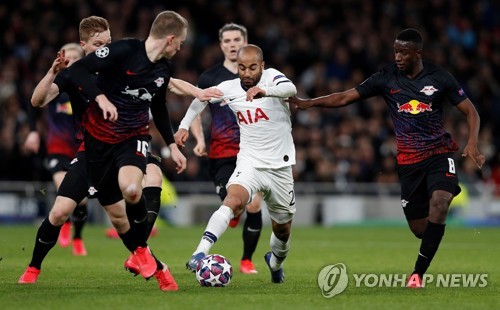 '손흥민 없는' 토트넘, 안방서 라이프치히에 0-1 패배