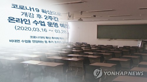 코로나19 확산에 대학들 줄줄이 "개강 후 2주간 온라인강의"