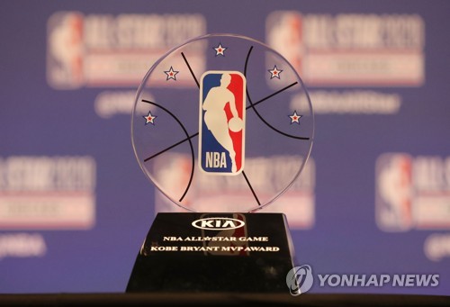 NBA 올스타전 MVP 트로피 새 이름 '코비 브라이언트 어워드'