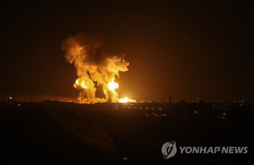 이스라엘, 가자지구·시리아 무장조직 공습해 6명 사망