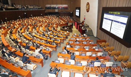 국회까지 덮친 '코로나19'…본회의 대정부질문 긴급 취소(종합2보)