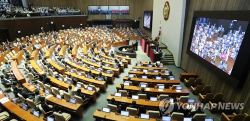 [2보] 국회, 오늘 본회의 순연키로…코로나19 영향