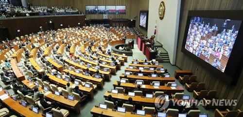 국회, 코로나19 확산 우려에 오늘 오후 본회의 취소(종합)