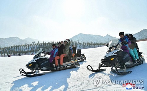 북한, 신종코로나에도 양덕온천·스키장 영업중…"예약 넘쳐"