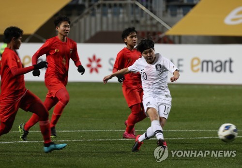 '조 1위로 PO 가자' 여자축구 지소연, 베트남전도 선발 출격