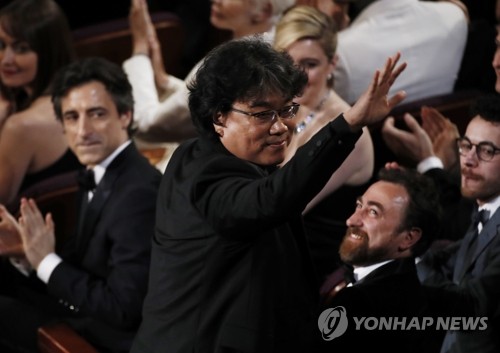 봉준호 '기생충' 오스카 국제영화상 추가…현재 2관왕