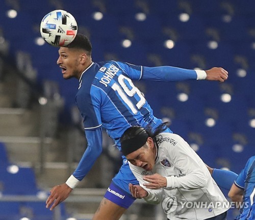 새 시즌 첫걸음 울산, 자책골 덕에 FC도쿄와 1-1 무승부