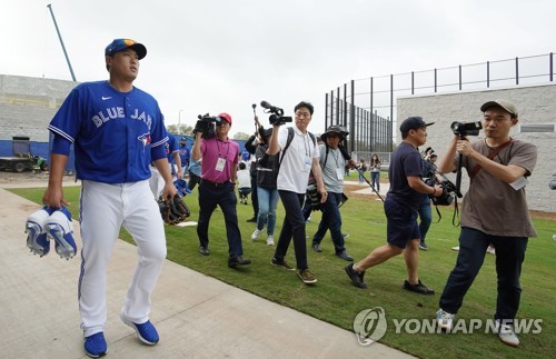 토론토 언론 "류현진의 AL 동부 적응, MLB 올 때보다 쉽다"