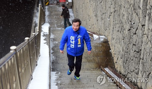 이낙연, 종로 기생충 촬영지 찾아 "문화예술 융성이 우리 숙제"